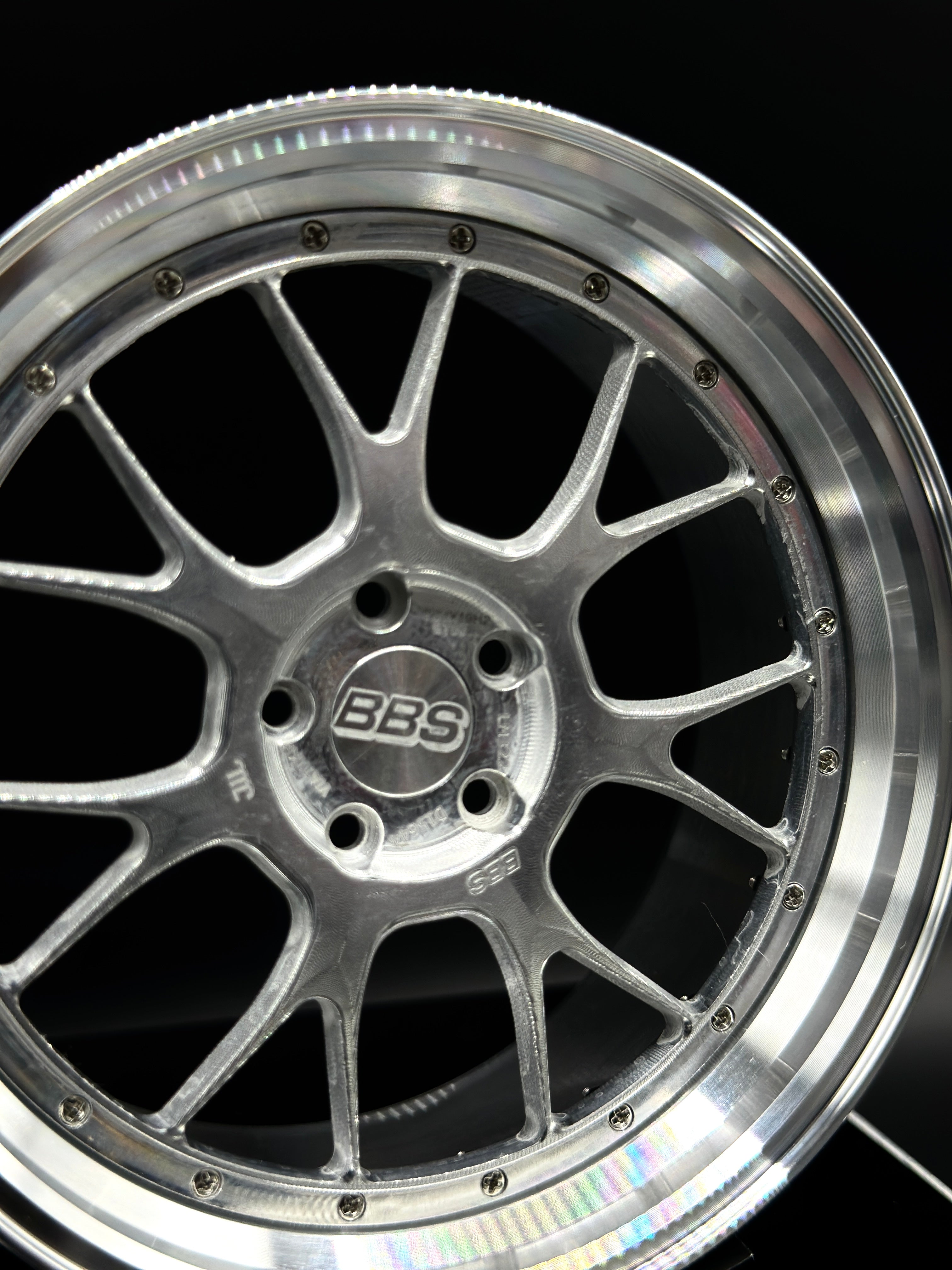 FZ MG- BBS ET38 Silver Alloy Wheel