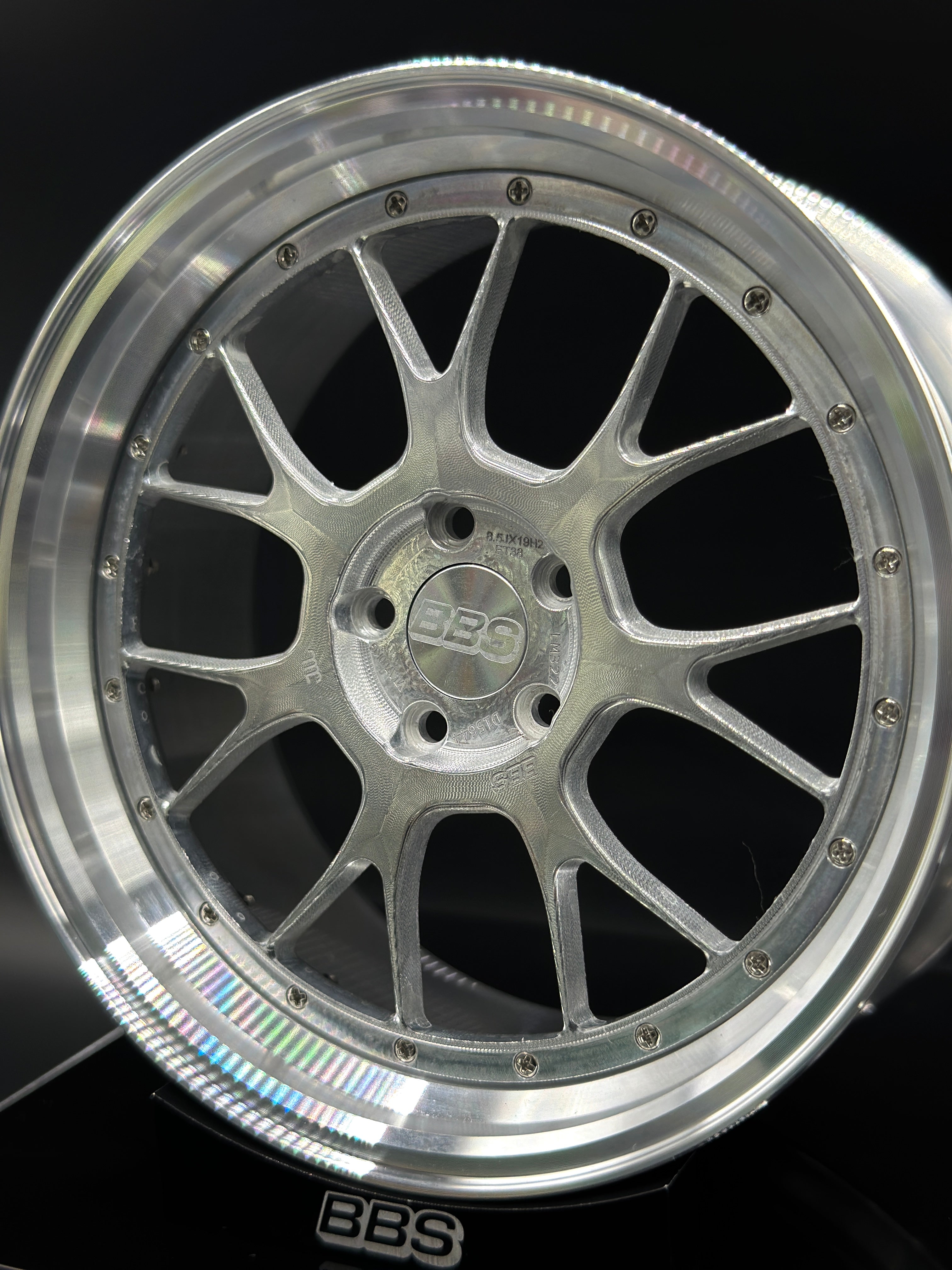 FZ MG- BBS ET38 Silver Alloy Wheel