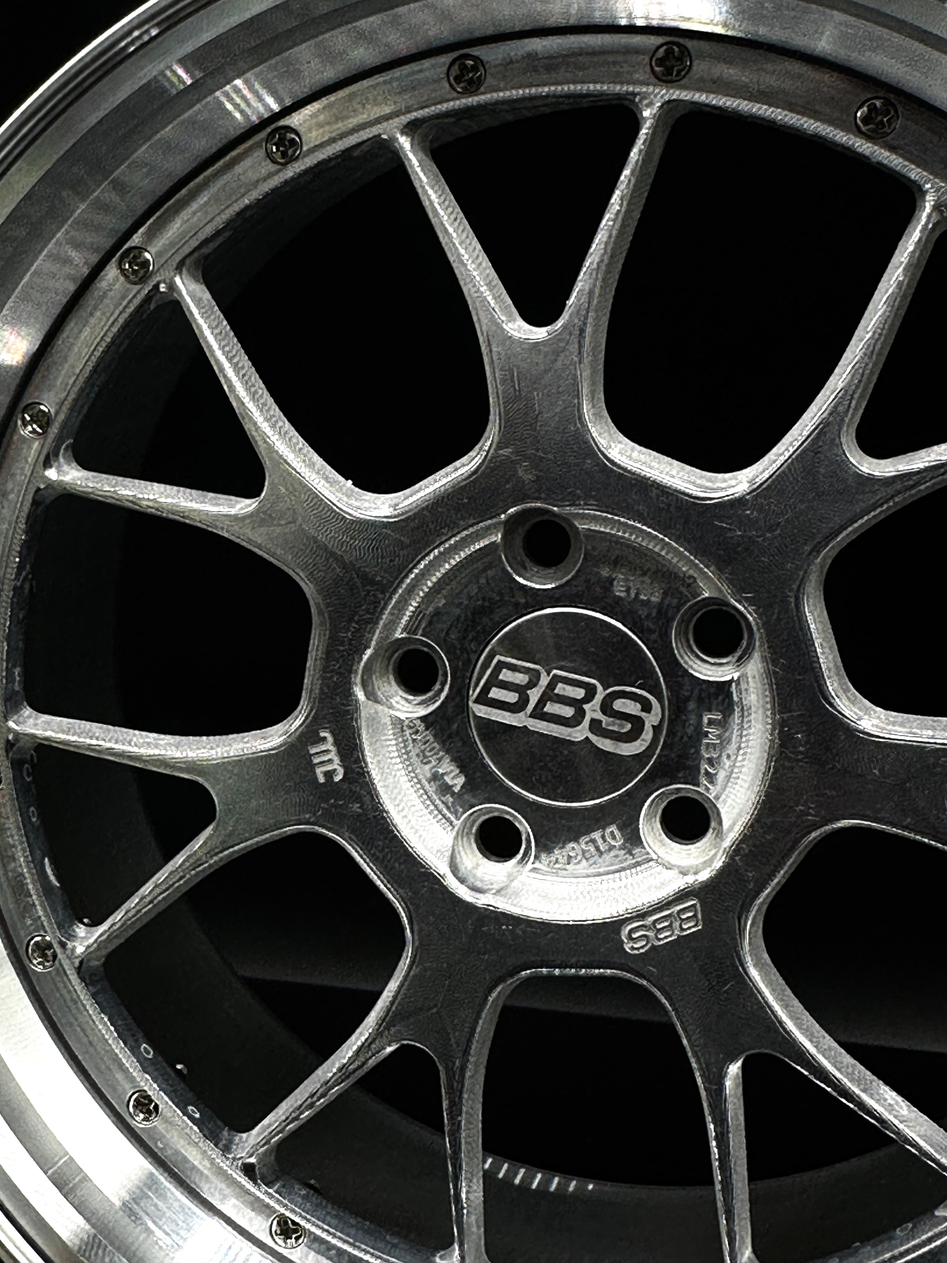 FZ MG- BBS ET38 Silver Alloy Wheel