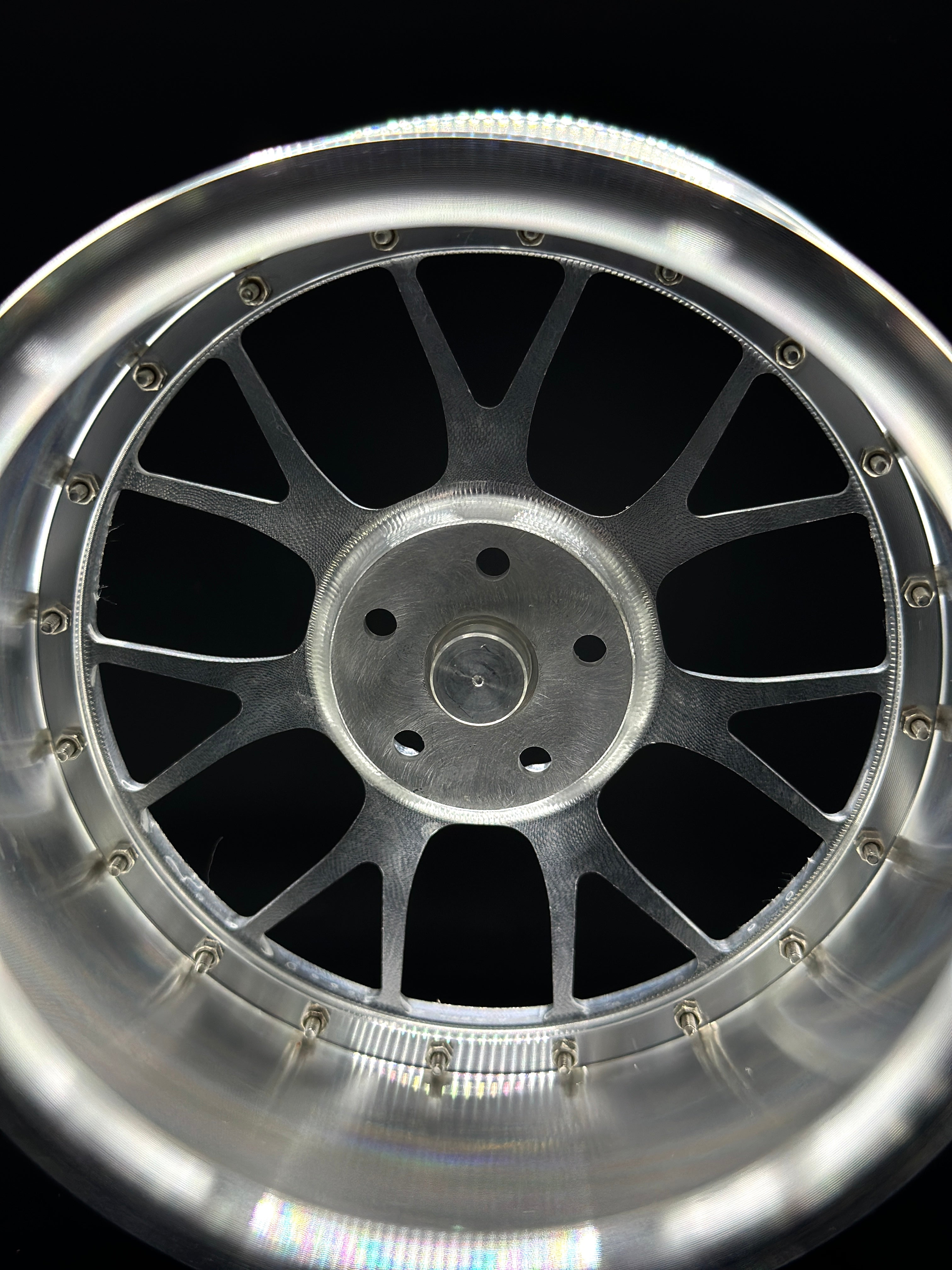 FZ MG- BBS ET38 Silver Alloy Wheel