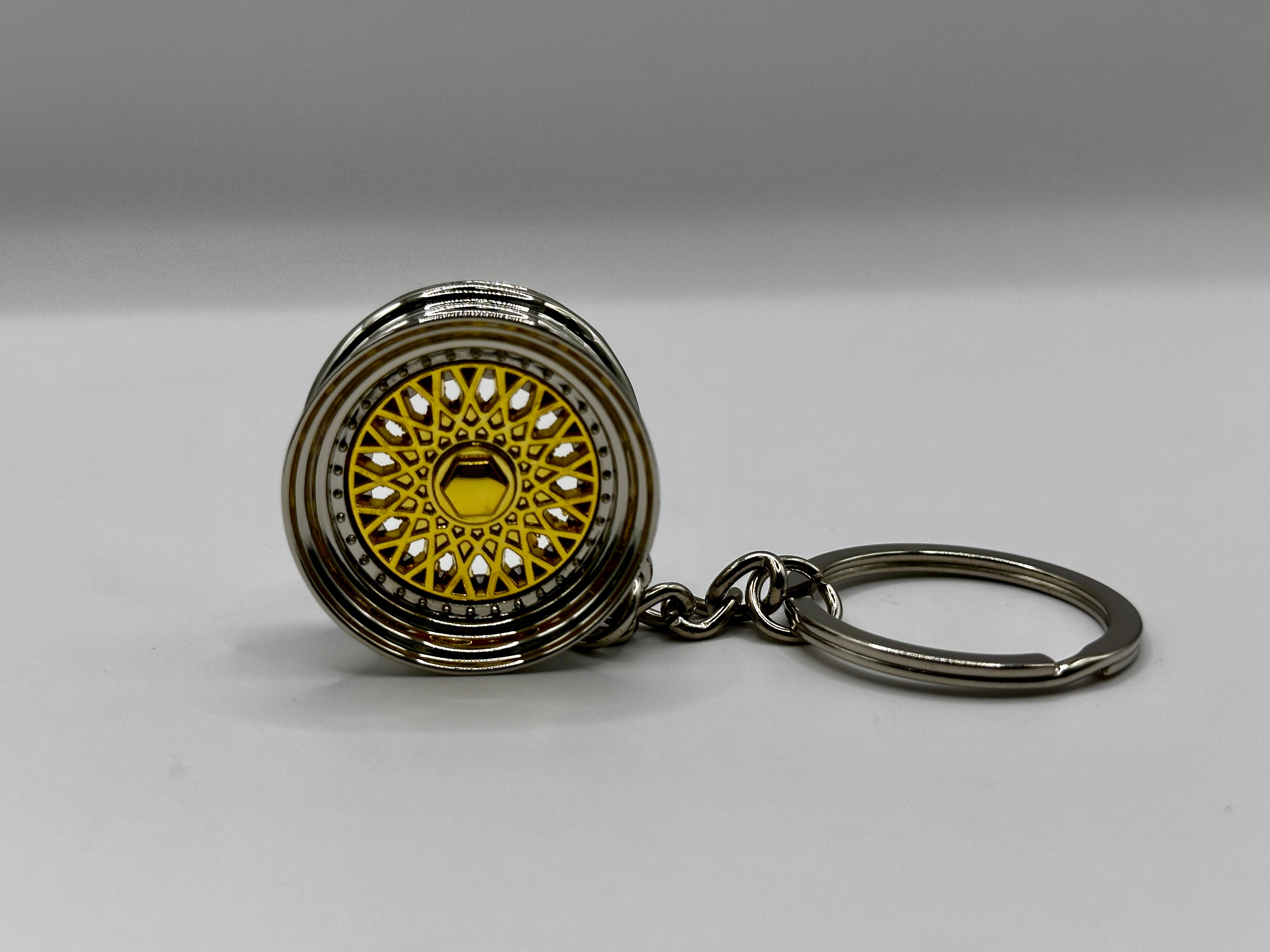 Wheel Key Ring Classic Gold